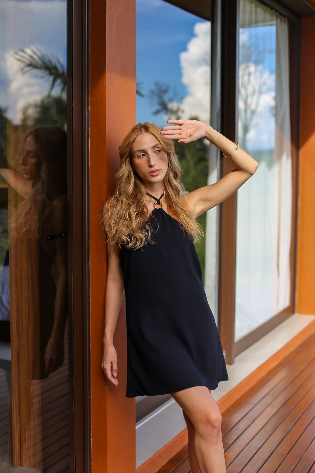Vestido Curto Sissi Preto